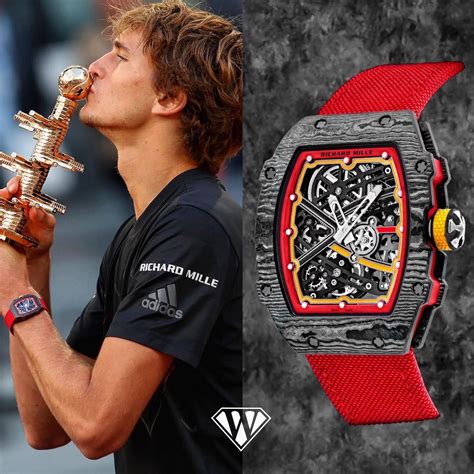 richard mille alexander zverev|rm 67 02 retail price.